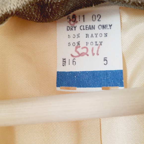 VINTAGE SG by Suits Galore Blazer Sz 6 / M - Picture 8 of 8